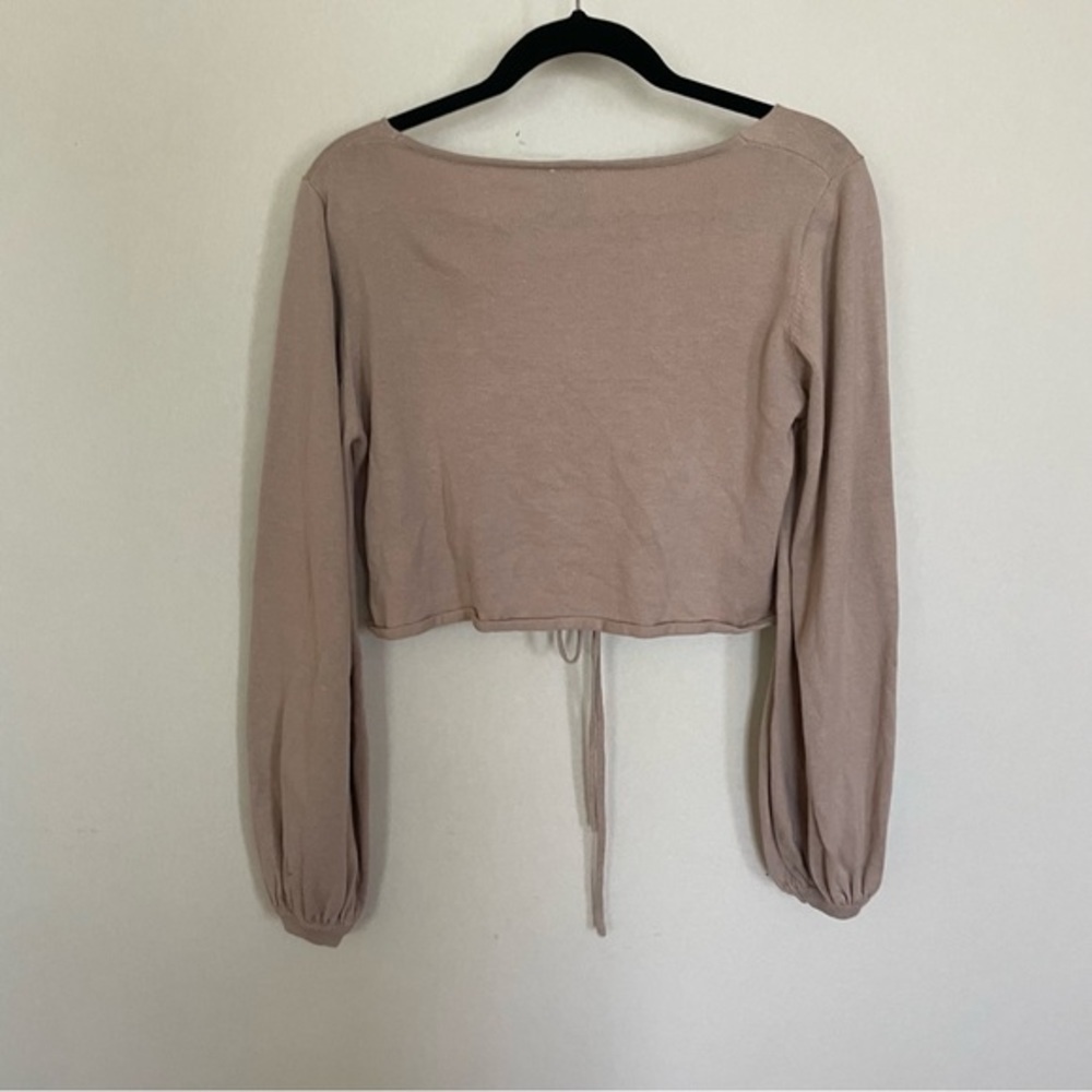 Princess Polly Ruched Drawstring Crop Top L XL - Picture 5 of 6